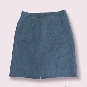J Crew - MIDI Gray skirt - size 6